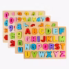 Wooden Letter-shaped Puzzles Montessori – product photo 1