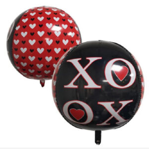 2025 New 22-inch 4D Foil Helium Balloon Rainbow Metallic Balloon Easter Graduation Party Decoration Festival Gift