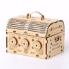 Children's Wooden Puzzle Lock Suitcase DIY – product photo 67