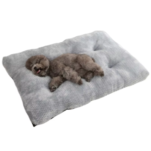 Wholesale thickened non-slip corduroy extra-large pet mattress, washable, winter warm, soft plush, detachable pet mat