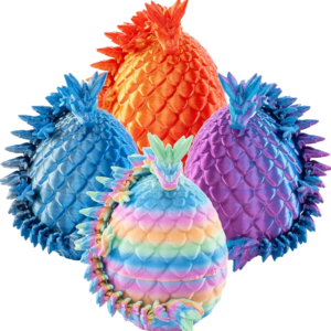 Creative New Colorful Movable Crystal Dragon – product photo 3