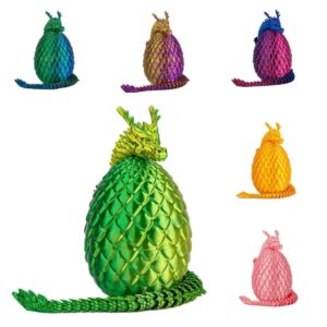 Creative New Colorful Movable Crystal Dragon – product photo 6