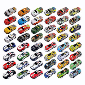 Mini Doodle 6.8 cm Series Alloy Pull-back Children's Racing Party Preferred Bulk Car Set Mini Racing Cars