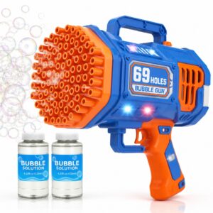 Electric Bubble Machine Gun 69 Hole