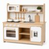 Kids Wooden Play Kitchen Set