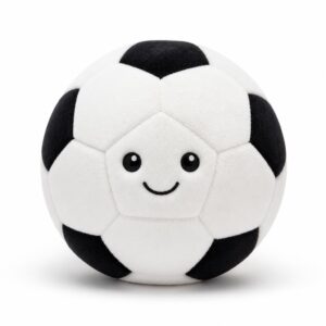 Soccer ball plush pillow kids