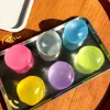 Jelly Ball Squishy – Rainbow Coconut Oil Stress Relief Fidget Toy