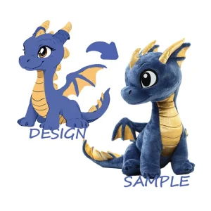 Plush Dinosaur Toy – OEM Custom Stuffed Animal with PP Cotton Filling