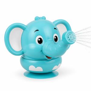 Elephant Bath Shower Head Water Pump Toy – Trunk Spout Sprayer for Baby Tub