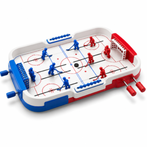 Motorized Tabletop Hockey Game – Arcade Ice Hockey Toy for Family Fun